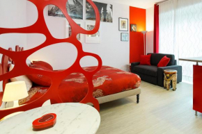 Гостиница Appartamento Rosso a Milano, tranquillo, vicino allo IEO  Милан